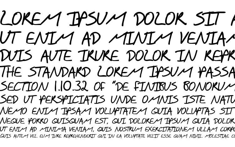 specimens SF Scribbled Sans SC Bold font, sample SF Scribbled Sans SC Bold font, an example of writing SF Scribbled Sans SC Bold font, review SF Scribbled Sans SC Bold font, preview SF Scribbled Sans SC Bold font, SF Scribbled Sans SC Bold font