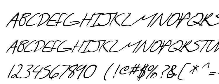 глифы шрифта SF Scribbled Sans SC Italic, символы шрифта SF Scribbled Sans SC Italic, символьная карта шрифта SF Scribbled Sans SC Italic, предварительный просмотр шрифта SF Scribbled Sans SC Italic, алфавит шрифта SF Scribbled Sans SC Italic, шрифт SF Scribbled Sans SC Italic