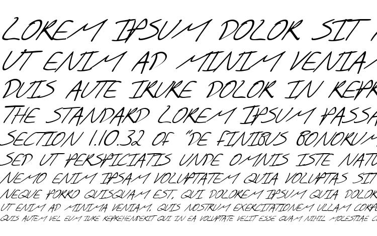 образцы шрифта SF Scribbled Sans SC Italic, образец шрифта SF Scribbled Sans SC Italic, пример написания шрифта SF Scribbled Sans SC Italic, просмотр шрифта SF Scribbled Sans SC Italic, предосмотр шрифта SF Scribbled Sans SC Italic, шрифт SF Scribbled Sans SC Italic