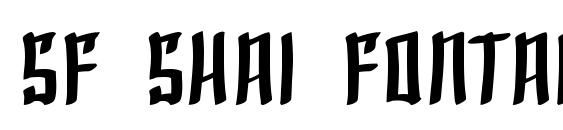 SF Shai Fontai Bold font, free SF Shai Fontai Bold font, preview SF Shai Fontai Bold font