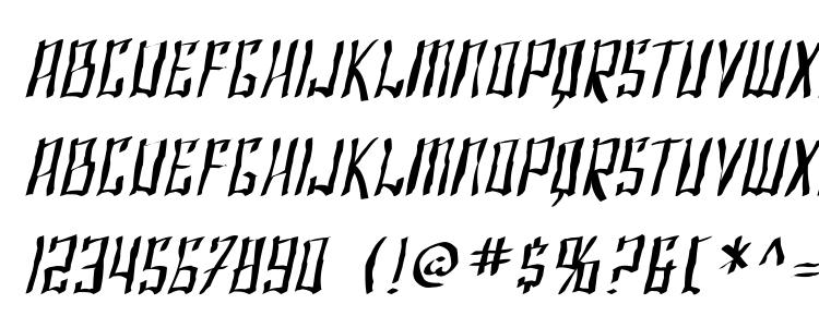 glyphs SF Shai Fontai Distressed Oblique font, сharacters SF Shai Fontai Distressed Oblique font, symbols SF Shai Fontai Distressed Oblique font, character map SF Shai Fontai Distressed Oblique font, preview SF Shai Fontai Distressed Oblique font, abc SF Shai Fontai Distressed Oblique font, SF Shai Fontai Distressed Oblique font