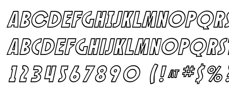 glyphs SF Speakeasy Outline Oblique font, сharacters SF Speakeasy Outline Oblique font, symbols SF Speakeasy Outline Oblique font, character map SF Speakeasy Outline Oblique font, preview SF Speakeasy Outline Oblique font, abc SF Speakeasy Outline Oblique font, SF Speakeasy Outline Oblique font