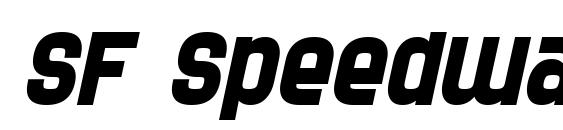 SF Speedwaystar Bold Oblique font, free SF Speedwaystar Bold Oblique font, preview SF Speedwaystar Bold Oblique font