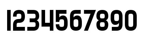 SF Speedwaystar Condensed Font, Number Fonts