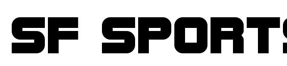 SF Sports Night NS Upright Font, PC Fonts