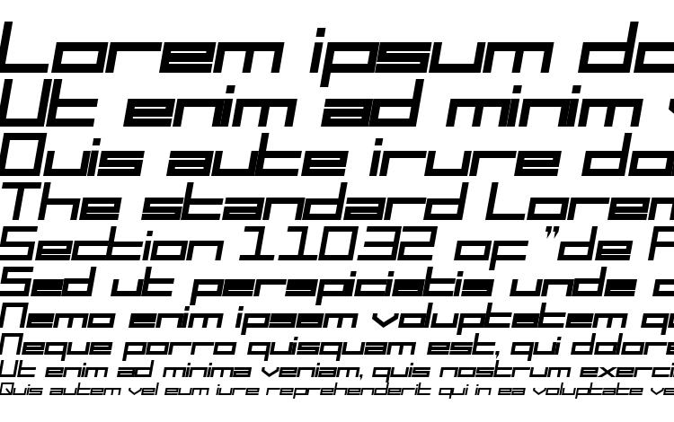 specimens SF Square Head Bold Italic font, sample SF Square Head Bold Italic font, an example of writing SF Square Head Bold Italic font, review SF Square Head Bold Italic font, preview SF Square Head Bold Italic font, SF Square Head Bold Italic font