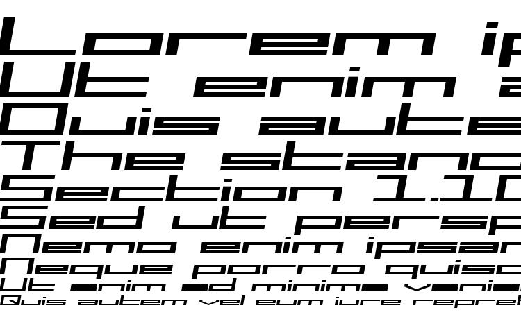 specimens SF Square Head Extended Italic font, sample SF Square Head Extended Italic font, an example of writing SF Square Head Extended Italic font, review SF Square Head Extended Italic font, preview SF Square Head Extended Italic font, SF Square Head Extended Italic font