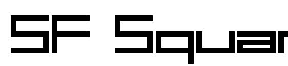 SF Square Head Font
