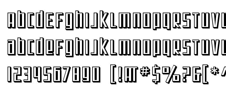 glyphs SF Square Root Shaded font, сharacters SF Square Root Shaded font, symbols SF Square Root Shaded font, character map SF Square Root Shaded font, preview SF Square Root Shaded font, abc SF Square Root Shaded font, SF Square Root Shaded font