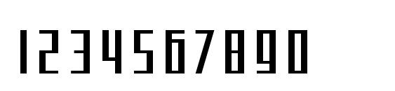 SF Square Root Font, Number Fonts
