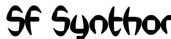 SF Synthonic Pop Bold Font