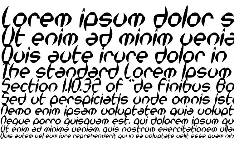 specimens SF Synthonic Pop Oblique font, sample SF Synthonic Pop Oblique font, an example of writing SF Synthonic Pop Oblique font, review SF Synthonic Pop Oblique font, preview SF Synthonic Pop Oblique font, SF Synthonic Pop Oblique font