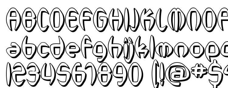 glyphs SF Synthonic Pop Shaded font, сharacters SF Synthonic Pop Shaded font, symbols SF Synthonic Pop Shaded font, character map SF Synthonic Pop Shaded font, preview SF Synthonic Pop Shaded font, abc SF Synthonic Pop Shaded font, SF Synthonic Pop Shaded font