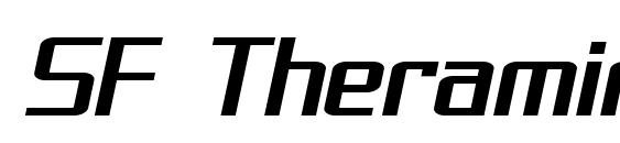 шрифт SF Theramin Gothic Oblique, бесплатный шрифт SF Theramin Gothic Oblique, предварительный просмотр шрифта SF Theramin Gothic Oblique