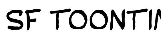 SF Toontime Blotch font, free SF Toontime Blotch font, preview SF Toontime Blotch font
