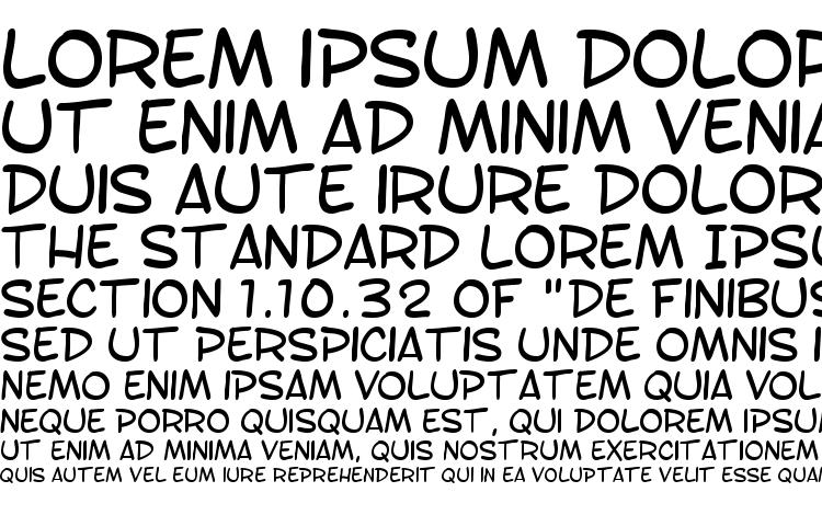 specimens SF Toontime font, sample SF Toontime font, an example of writing SF Toontime font, review SF Toontime font, preview SF Toontime font, SF Toontime font