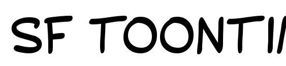 SF Toontime font, free SF Toontime font, preview SF Toontime font