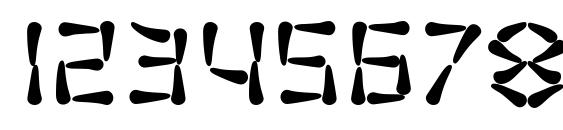 SF Wasabi Bold Font, Number Fonts