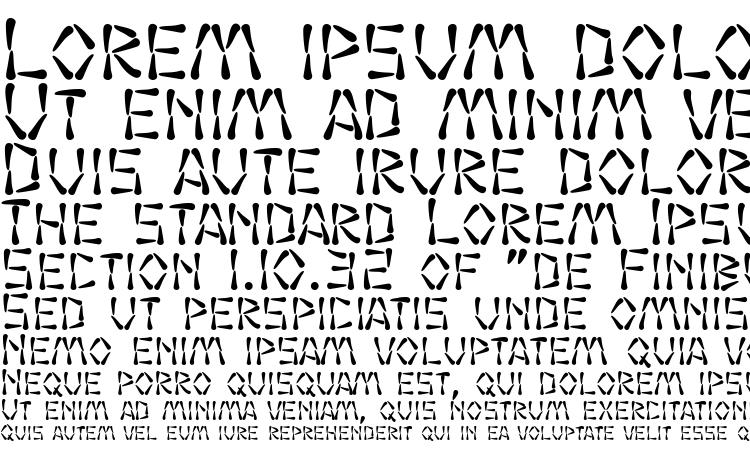specimens SF Wasabi font, sample SF Wasabi font, an example of writing SF Wasabi font, review SF Wasabi font, preview SF Wasabi font, SF Wasabi font