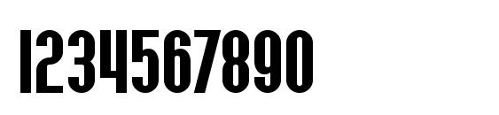 SF Willamette Bold Font, Number Fonts