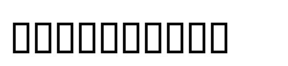 SH Roqa Font, Number Fonts