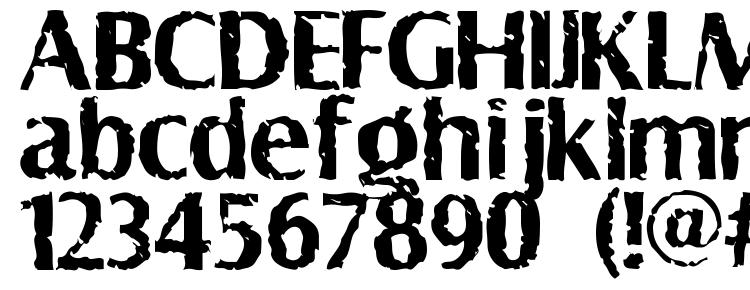 glyphs Shabby font, сharacters Shabby font, symbols Shabby font, character map Shabby font, preview Shabby font, abc Shabby font, Shabby font