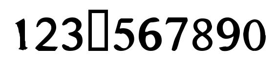 Shadows around us Font, Number Fonts