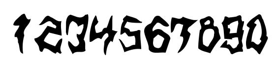 Shaman Font, Number Fonts