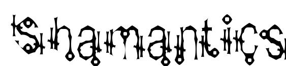 Shamantics Gothick font, free Shamantics Gothick font, preview Shamantics Gothick font