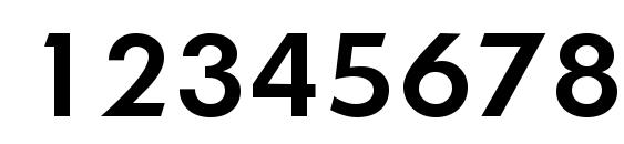 Sharnay Bold Font, Number Fonts