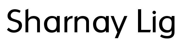 Sharnay Light font, free Sharnay Light font, preview Sharnay Light font