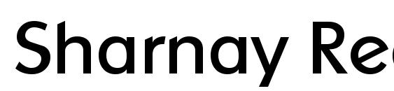 Sharnay Regular font, free Sharnay Regular font, preview Sharnay Regular font