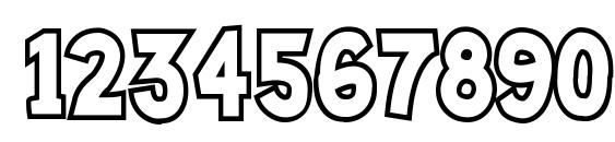 Shermlockopen Font, Number Fonts