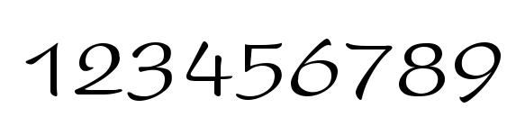 Shirely Font, Number Fonts