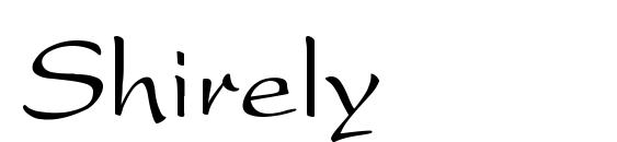 Shirely font, free Shirely font, preview Shirely font