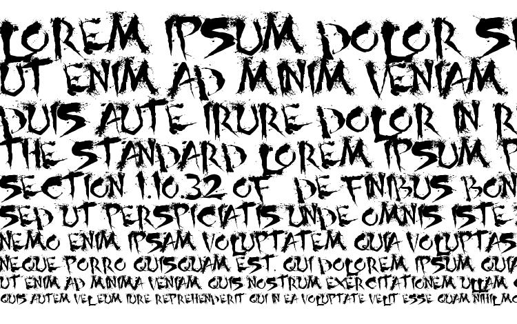 specimens Shoguns clan font, sample Shoguns clan font, an example of writing Shoguns clan font, review Shoguns clan font, preview Shoguns clan font, Shoguns clan font