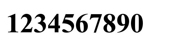 Shonar Bangla Bold Font, Number Fonts