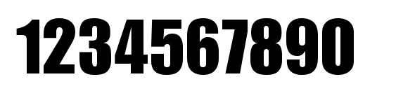 Short Haul SSi Font, Number Fonts