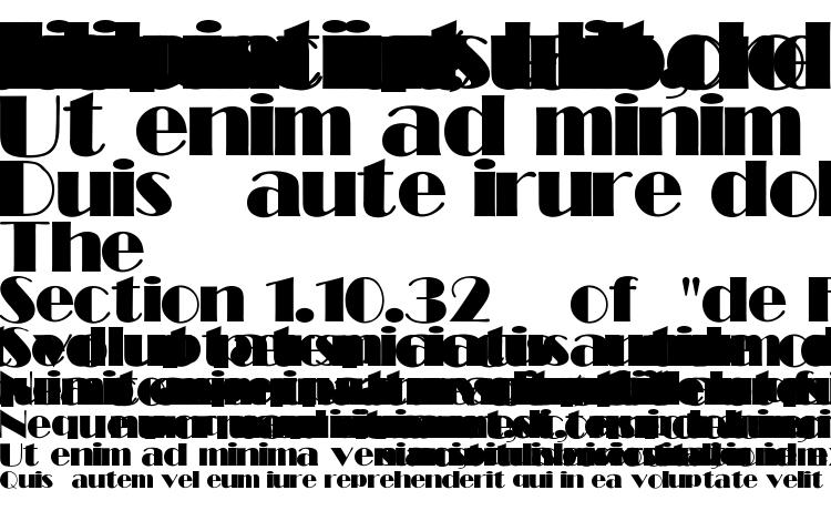 specimens SHOW Light font, sample SHOW Light font, an example of writing SHOW Light font, review SHOW Light font, preview SHOW Light font, SHOW Light font