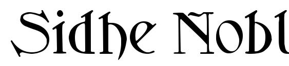 Sidhe Noble Font