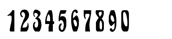 Siegfried DB Font, Number Fonts