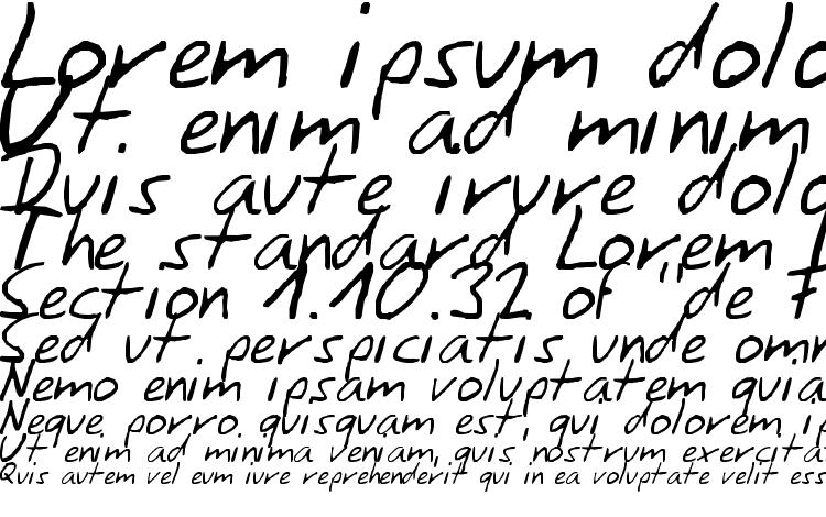 specimens SiggiHand font, sample SiggiHand font, an example of writing SiggiHand font, review SiggiHand font, preview SiggiHand font, SiggiHand font