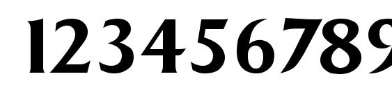 Sigvar Bold Font, Number Fonts