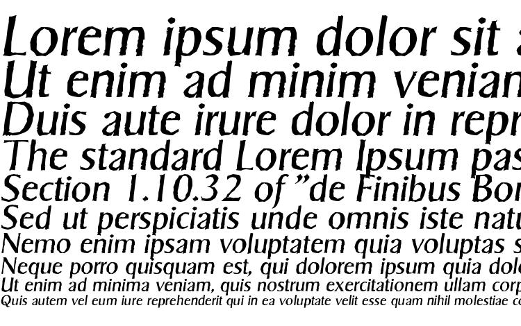 specimens SigvarAntique Italic font, sample SigvarAntique Italic font, an example of writing SigvarAntique Italic font, review SigvarAntique Italic font, preview SigvarAntique Italic font, SigvarAntique Italic font