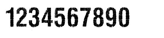 Silent hell of cheryl Font, Number Fonts