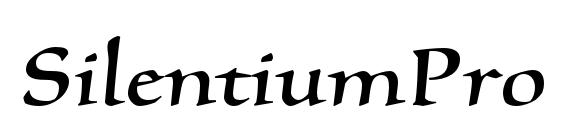 SilentiumPro RomanII Font