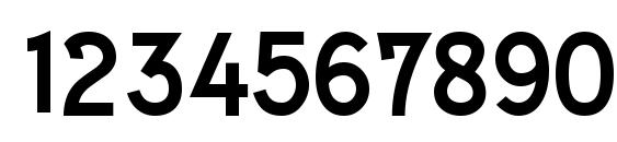 Silva Modern Font, Number Fonts