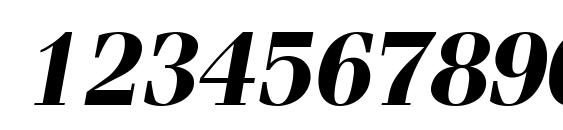Simeiz Bold Italic Font, Number Fonts