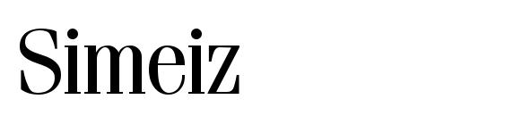 Simeiz font, free Simeiz font, preview Simeiz font