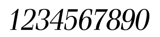 Simeizc italic Font, Number Fonts